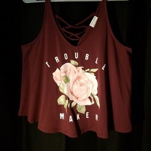 "Trouble Maker" Crop Top